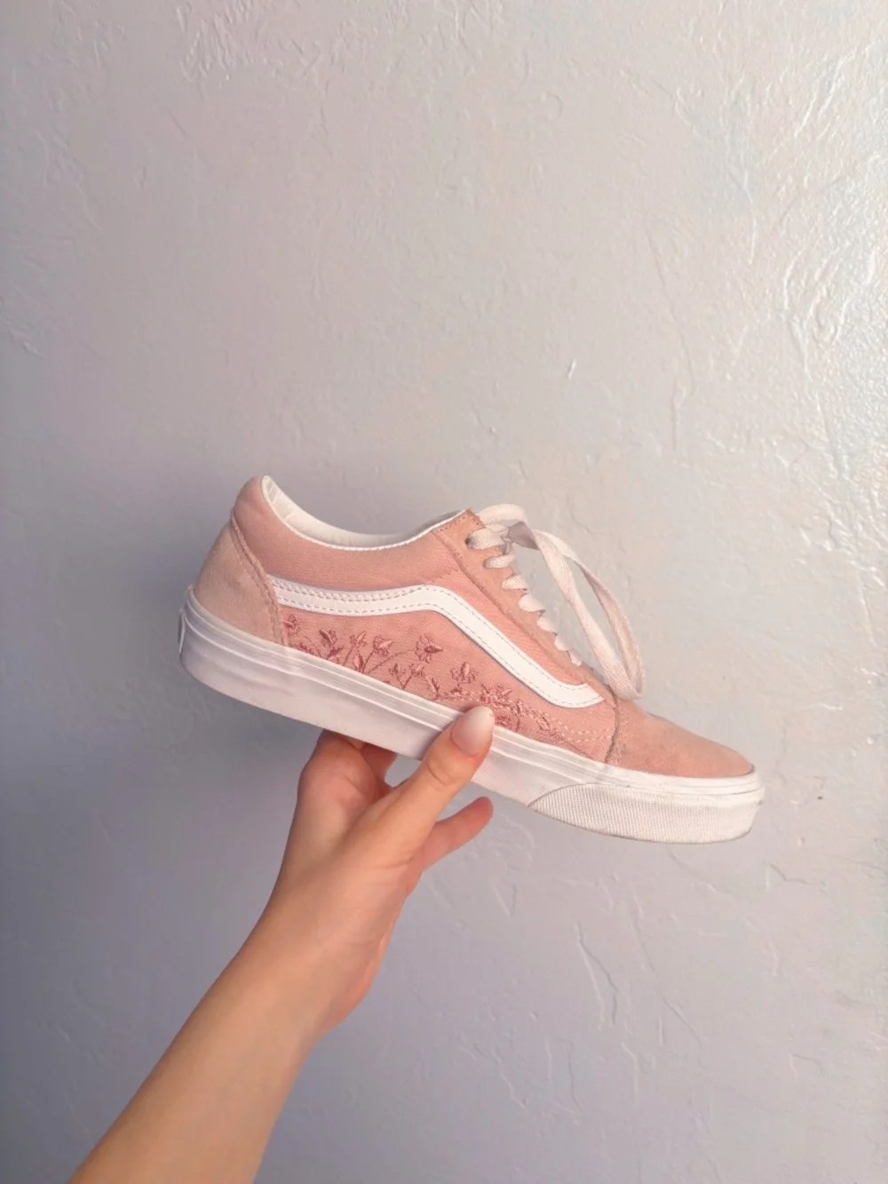 Pink Low Top Vans